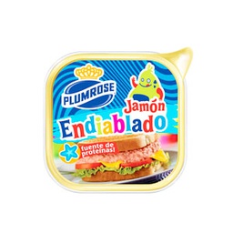 [7591081110618] Jamón Endiablado Plumrose 110 g
